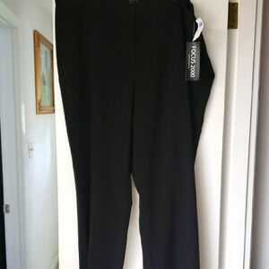 Focus 2000 Black Straight Leg PantsNWT